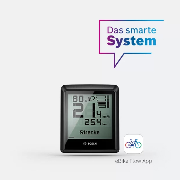 Das smarte System: Bosch Display Intuvia 100