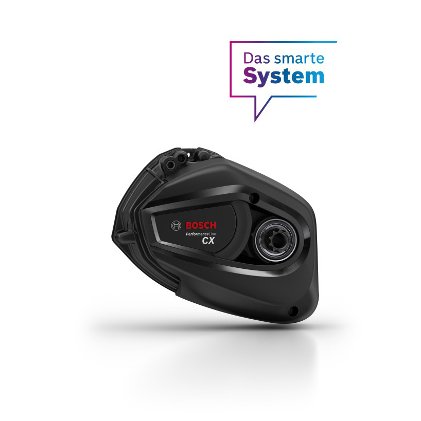 Das smarte System: Bosch Perormance Line CX Motor in trenoli E-Bikes